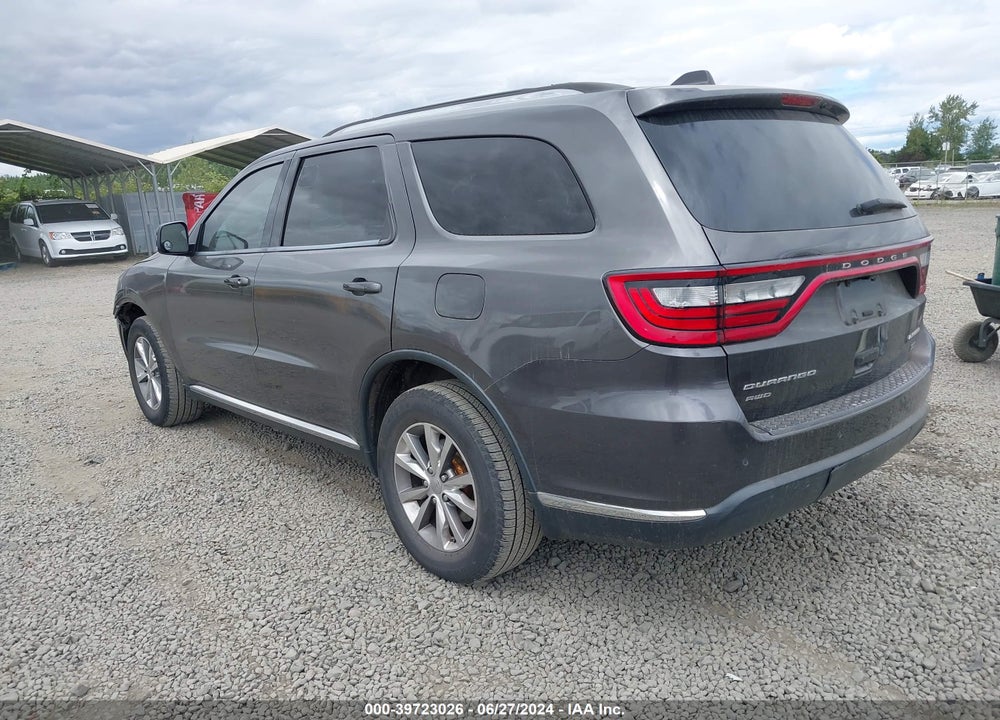 2015 DODGE DURANGO LIMITED VIN: 1C4RDJDG8FC896712