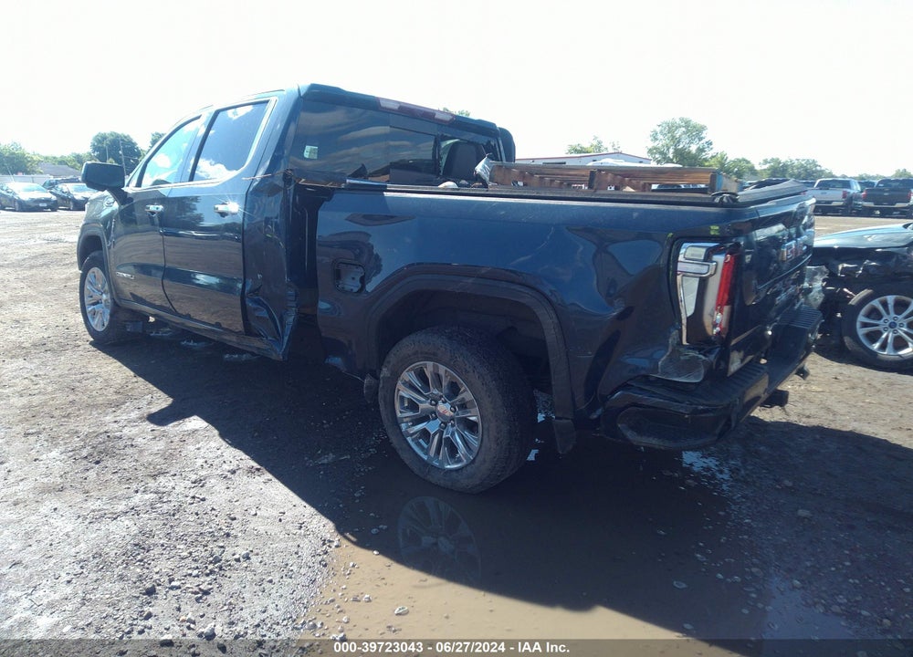 2022 GMC SIERRA 1500 4WD SHORT BOX DENALI VIN: 3GTUUGED4NG674682