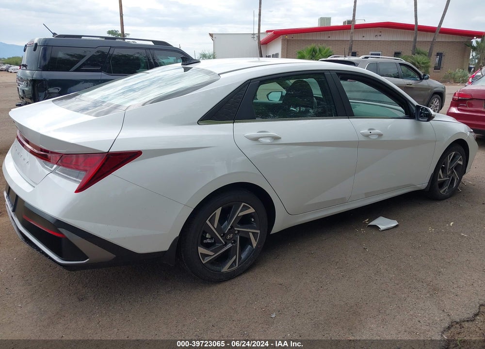 2024 HYUNDAI ELANTRA SEL VIN: KMHLS4DG9RU787098