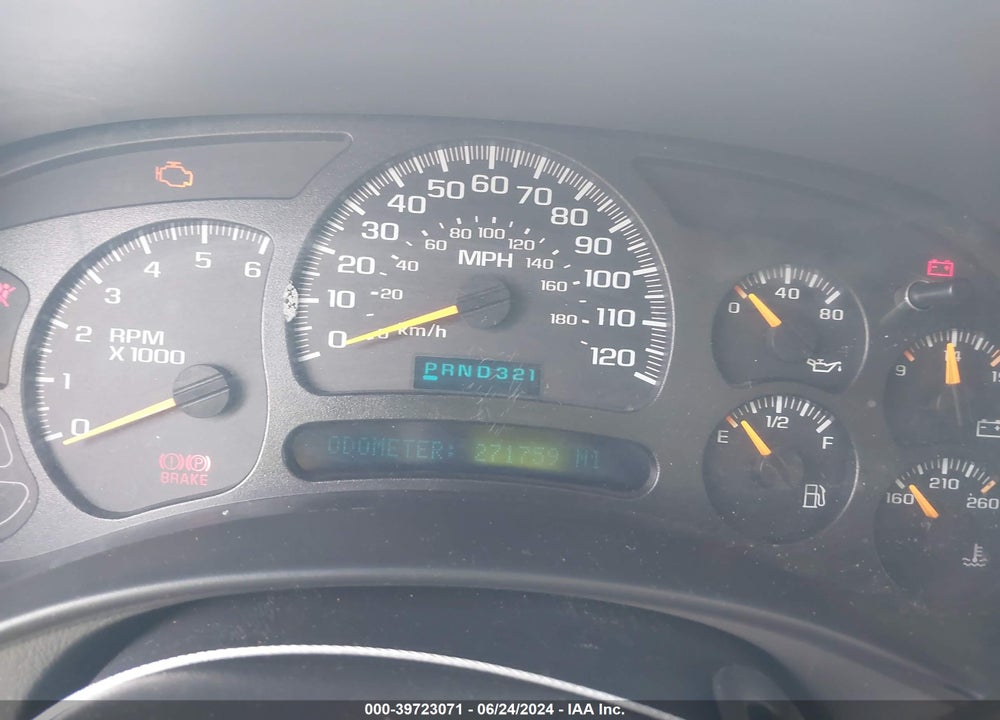 2003 CHEVROLET SUBURBAN 1500 LS VIN: 1GNEC16Z63J333849