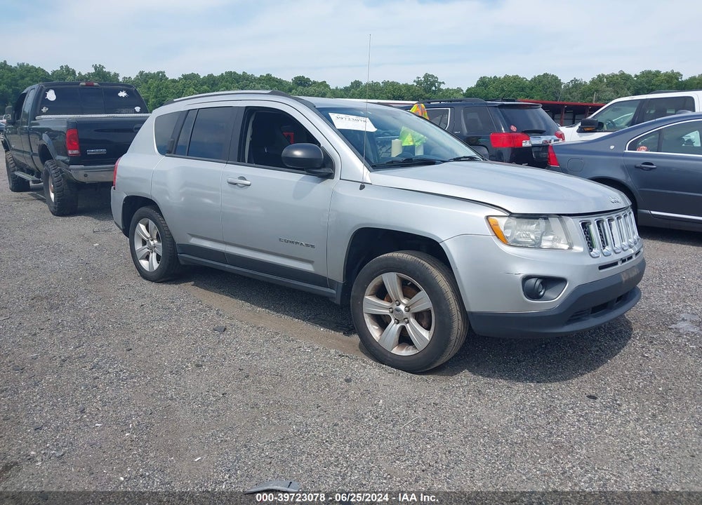 2012 JEEP COMPASS LATITUDE VIN: 1C4NJDEB5CD555706