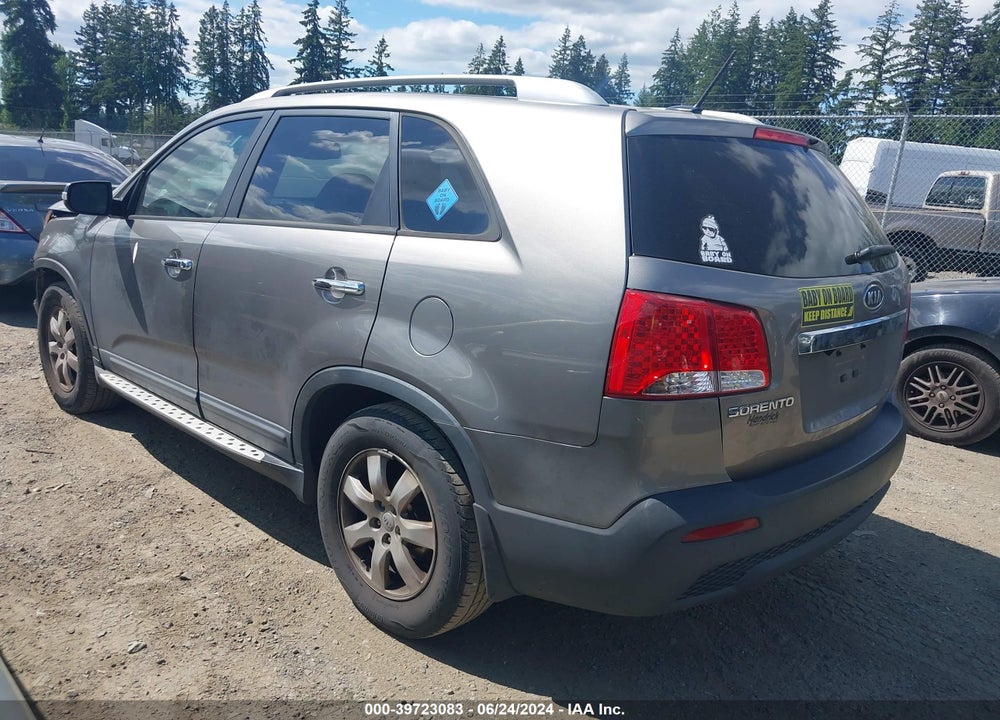 2012 KIA SORENTO LX VIN: 5XYKT4A64CG228821