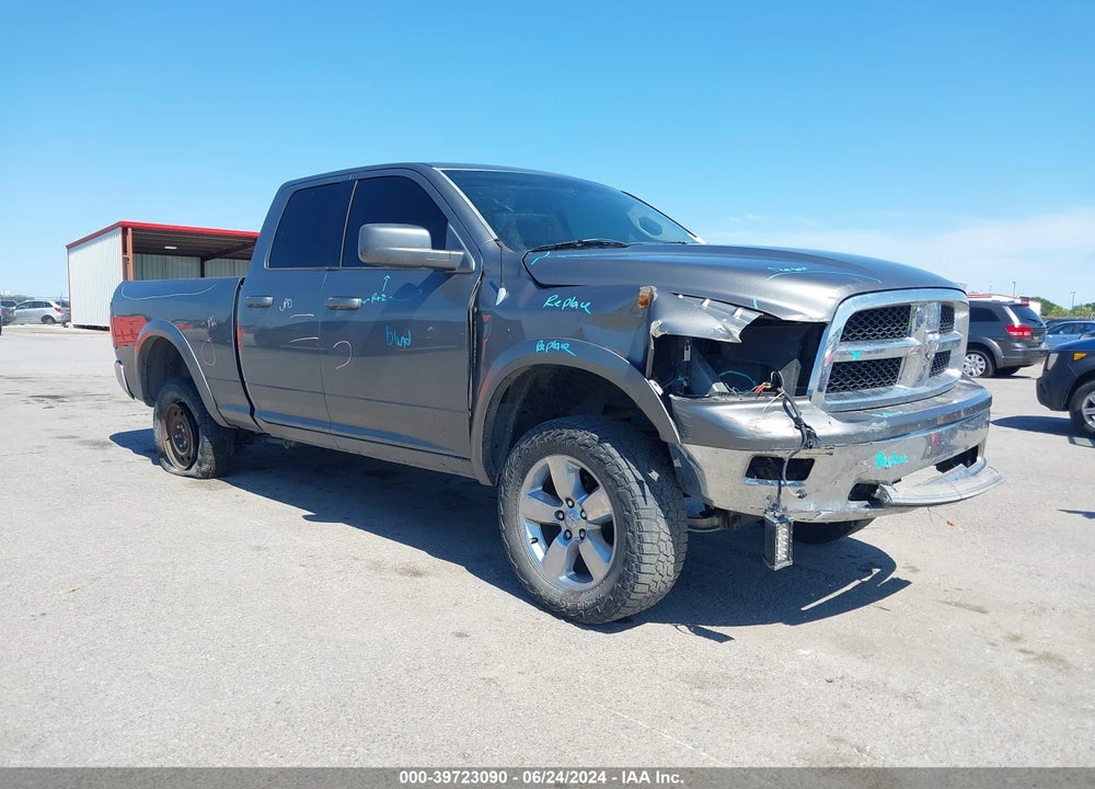 2010 DODGE RAM 1500 SLT/SPORT/TRX VIN: 1D7RV1GT8AS105332