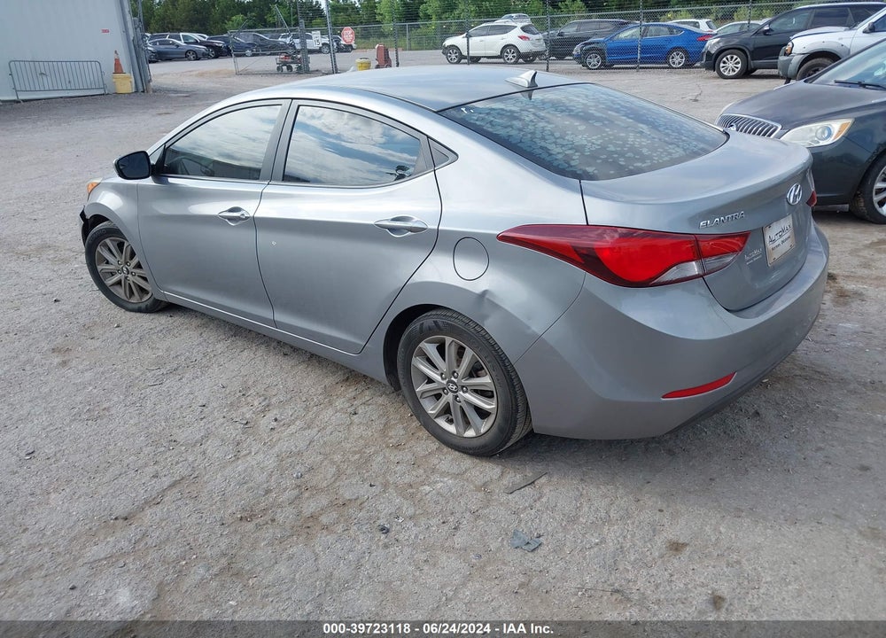 2014 HYUNDAI ELANTRA SE VIN: KMHDH4AE6EU111708