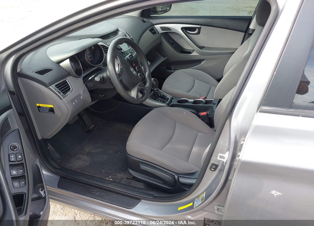 2014 HYUNDAI ELANTRA SE VIN: KMHDH4AE6EU111708