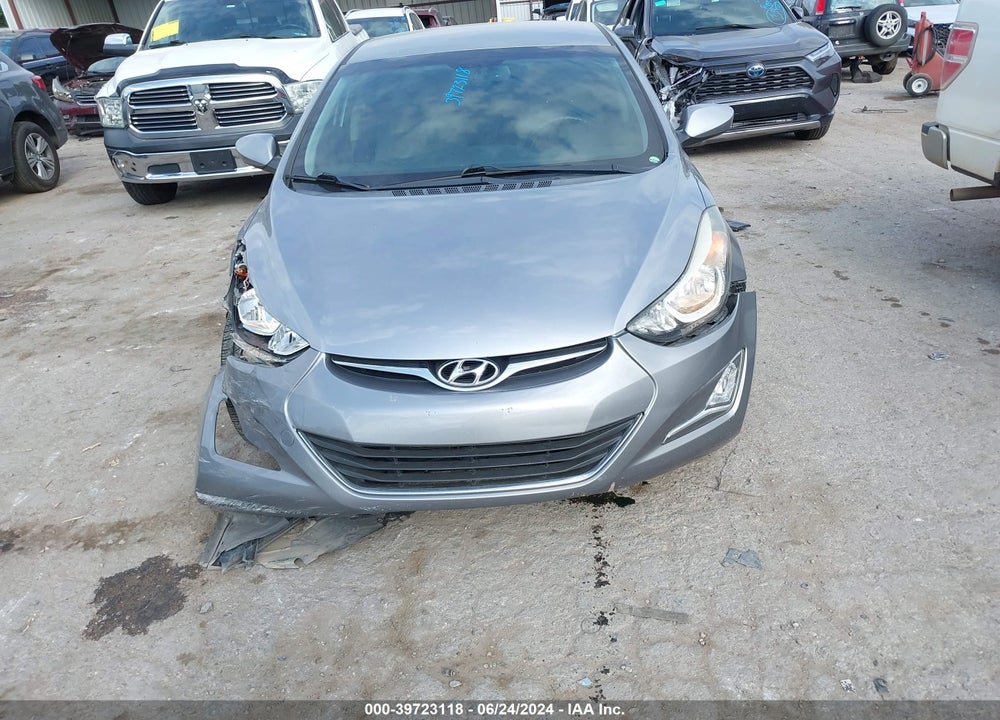 2014 HYUNDAI ELANTRA SE VIN: KMHDH4AE6EU111708