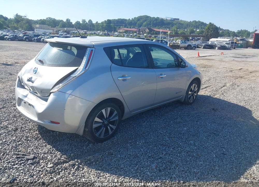 2016 NISSAN LEAF SV VIN: 1N4BZ0CP3GC304686