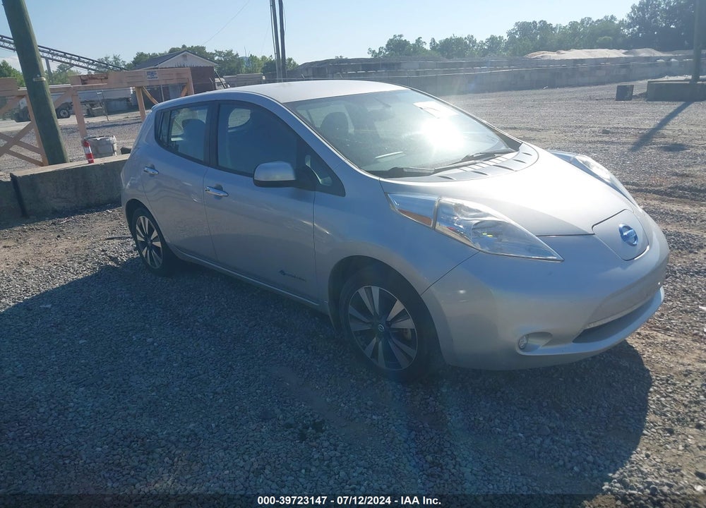 2016 NISSAN LEAF SV VIN: 1N4BZ0CP3GC304686