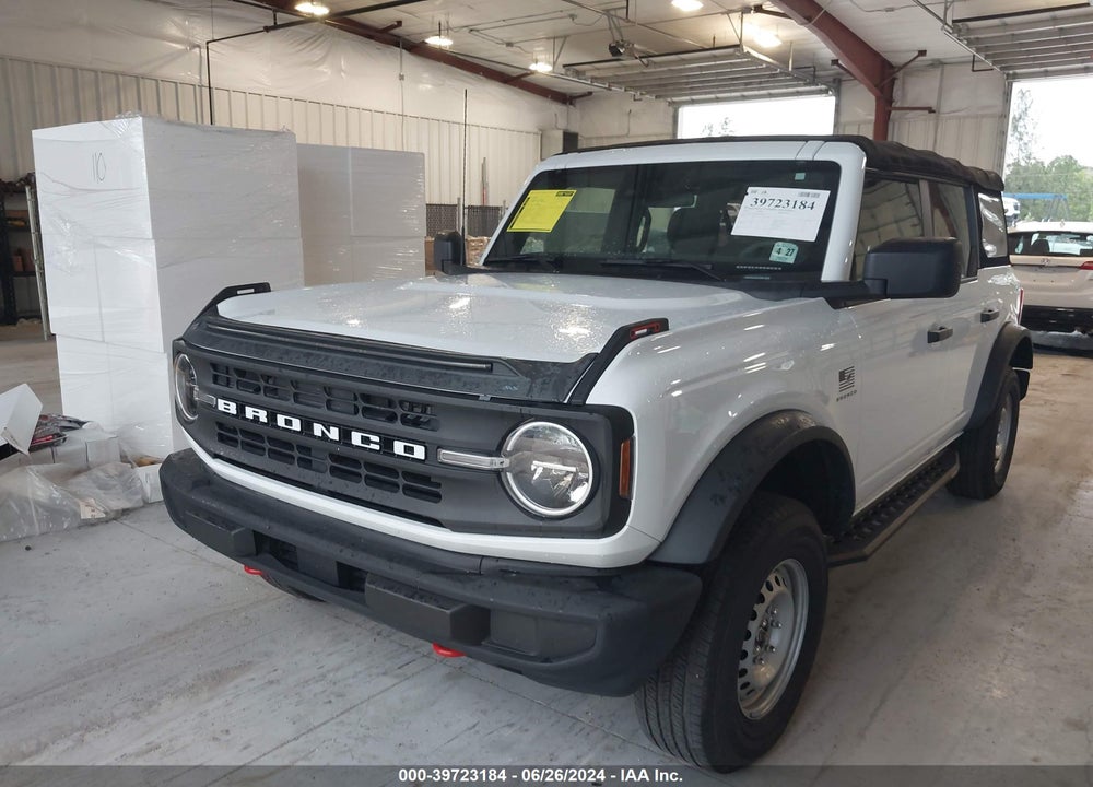 2022 FORD BRONCO VIN: 1FMDE5BH2NLA94080