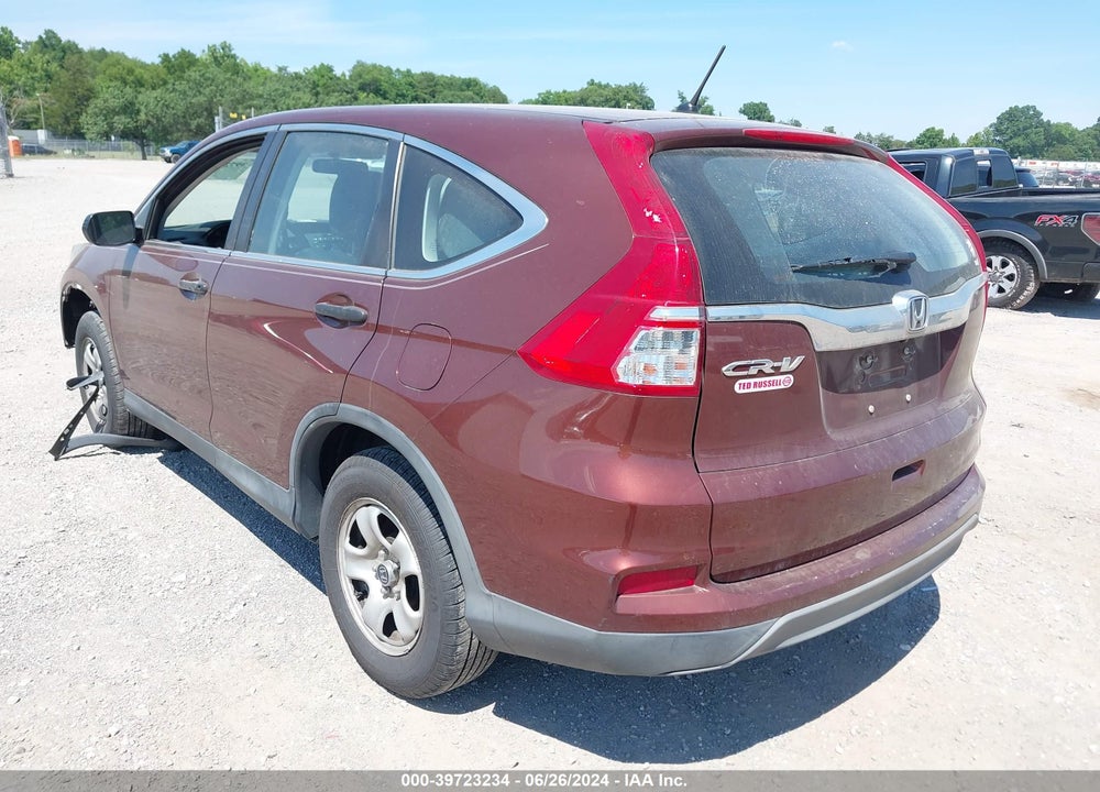 2015 HONDA CR-V LX VIN: 2HKRM3H34FH526543