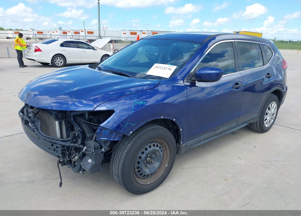 2017 NISSAN ROGUE S VIN: 5N1AT2MT4HC845838