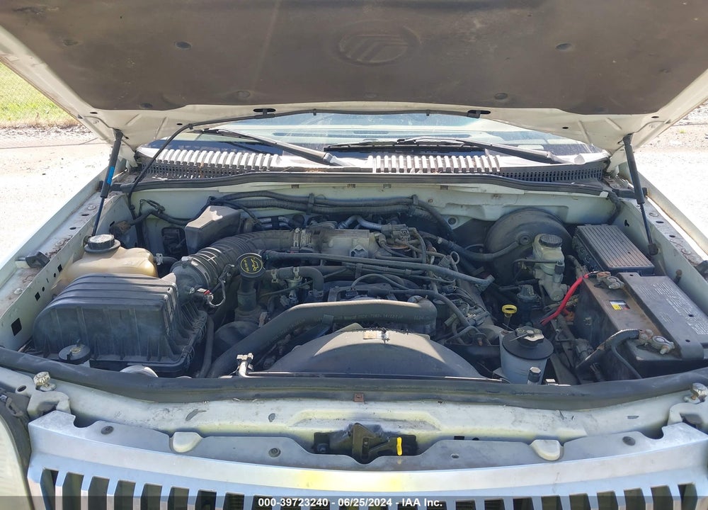 2004 MERCURY MOUNTAINEER VIN: 4M2DU86W04ZJ40741