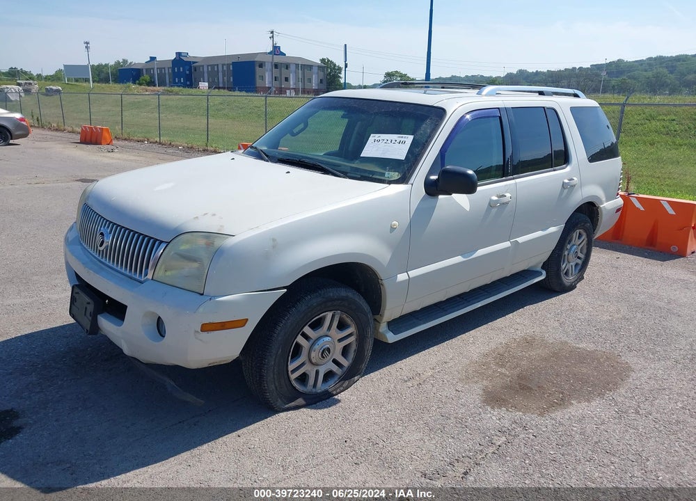 2004 MERCURY MOUNTAINEER VIN: 4M2DU86W04ZJ40741