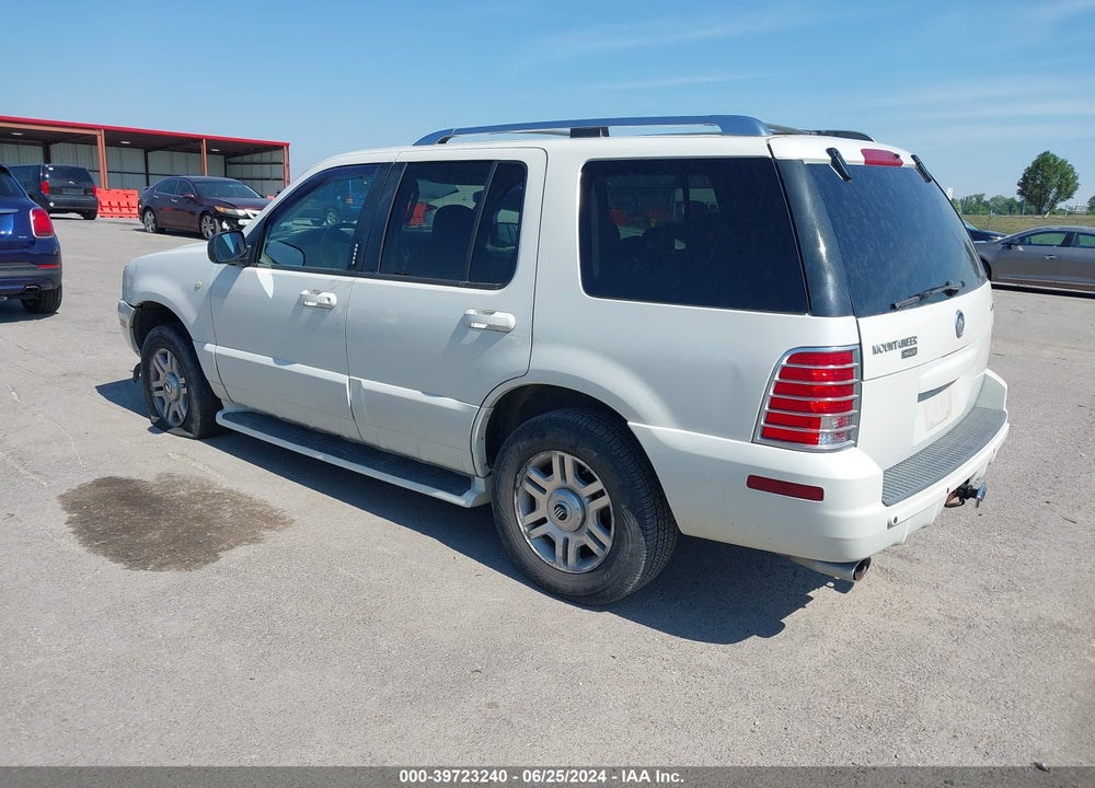 2004 MERCURY MOUNTAINEER VIN: 4M2DU86W04ZJ40741