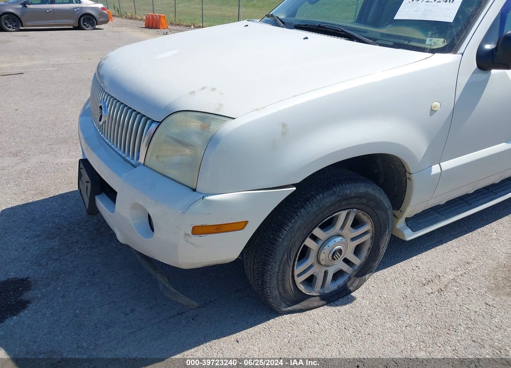 2004 MERCURY MOUNTAINEER VIN: 4M2DU86W04ZJ40741
