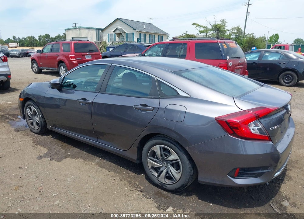 2021 HONDA CIVIC LX VIN: 2HGFC2F64MH534307