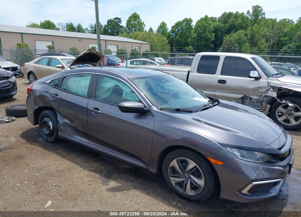 2021 HONDA CIVIC LX VIN: 2HGFC2F64MH534307
