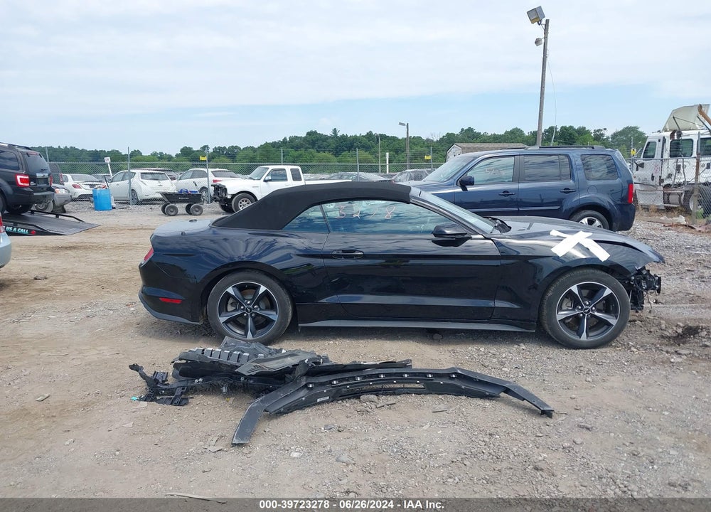 2019 FORD MUSTANG ECOBOOST VIN: 1FATP8UH1K5198977