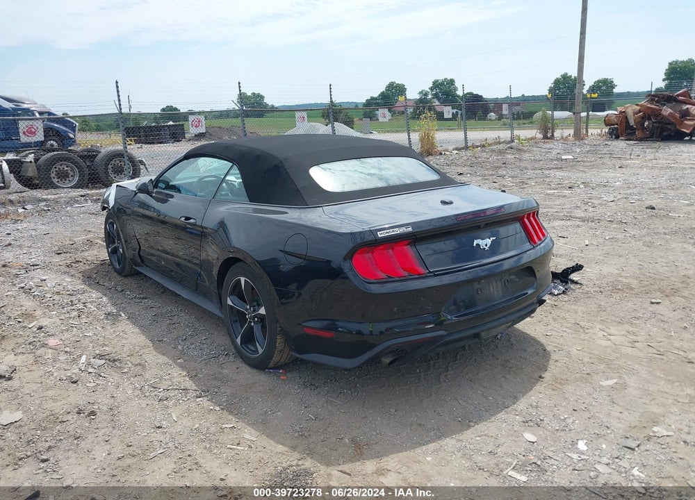 2019 FORD MUSTANG ECOBOOST VIN: 1FATP8UH1K5198977
