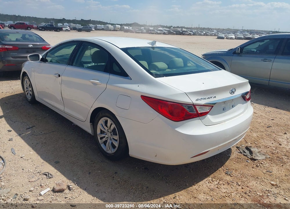 2011 HYUNDAI SONATA GLS VIN: 5NPEB4AC6BH092236