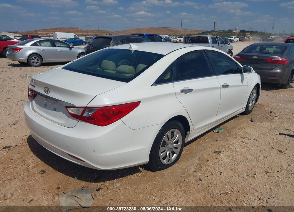 2011 HYUNDAI SONATA GLS VIN: 5NPEB4AC6BH092236