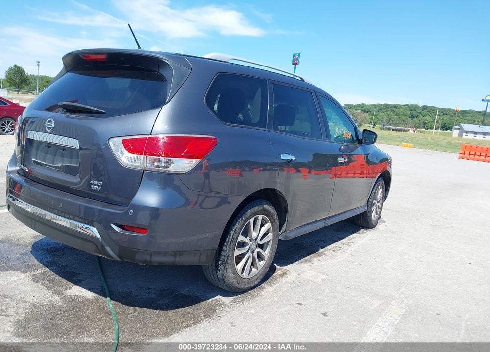 2013 NISSAN PATHFINDER SV VIN: 5N1AR2MMXDC625394