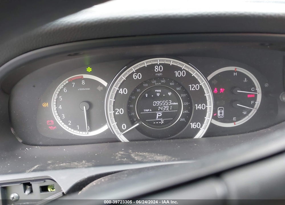2013 HONDA ACCORD LX VIN: 1HGCR2F3XDA206329
