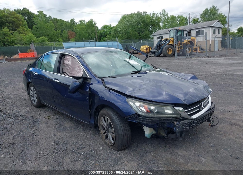 2013 HONDA ACCORD LX VIN: 1HGCR2F3XDA206329