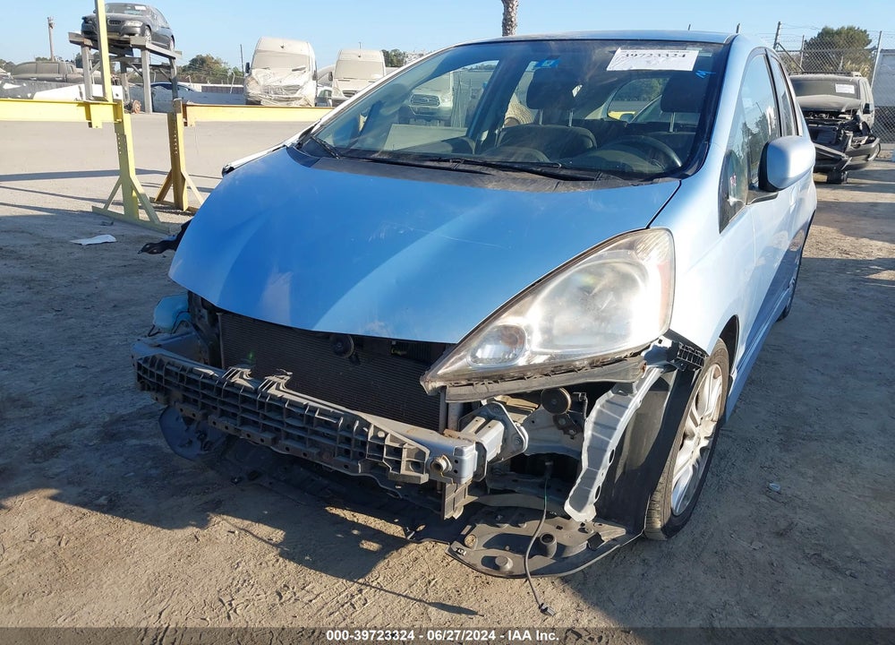 2010 HONDA FIT SPORT VIN: JHMGE8H43AC025463