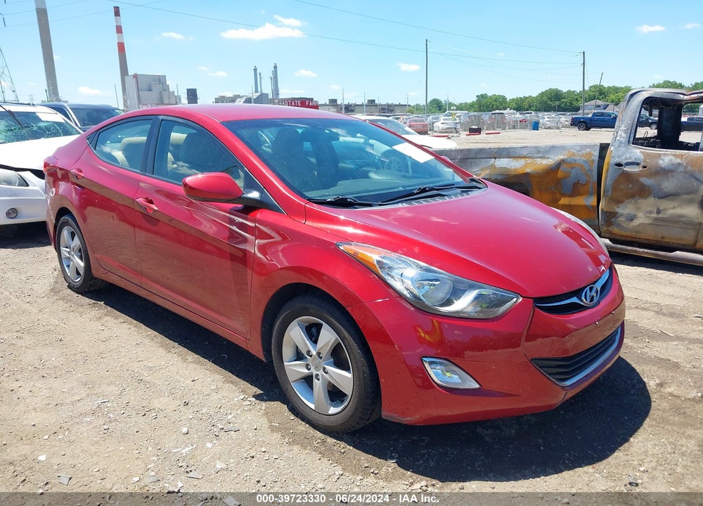 2012 HYUNDAI ELANTRA GLS (ULSAN PLANT) VIN: KMHDH4AE2CU263370