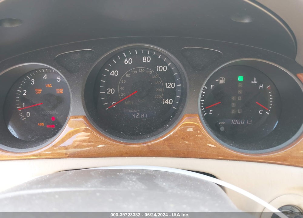 2006 LEXUS ES 330 VIN: JTHBA30G365142809