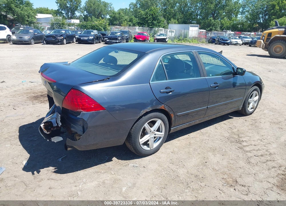 2007 HONDA ACCORD 2.4 SE VIN: 1HGCM55387A099786
