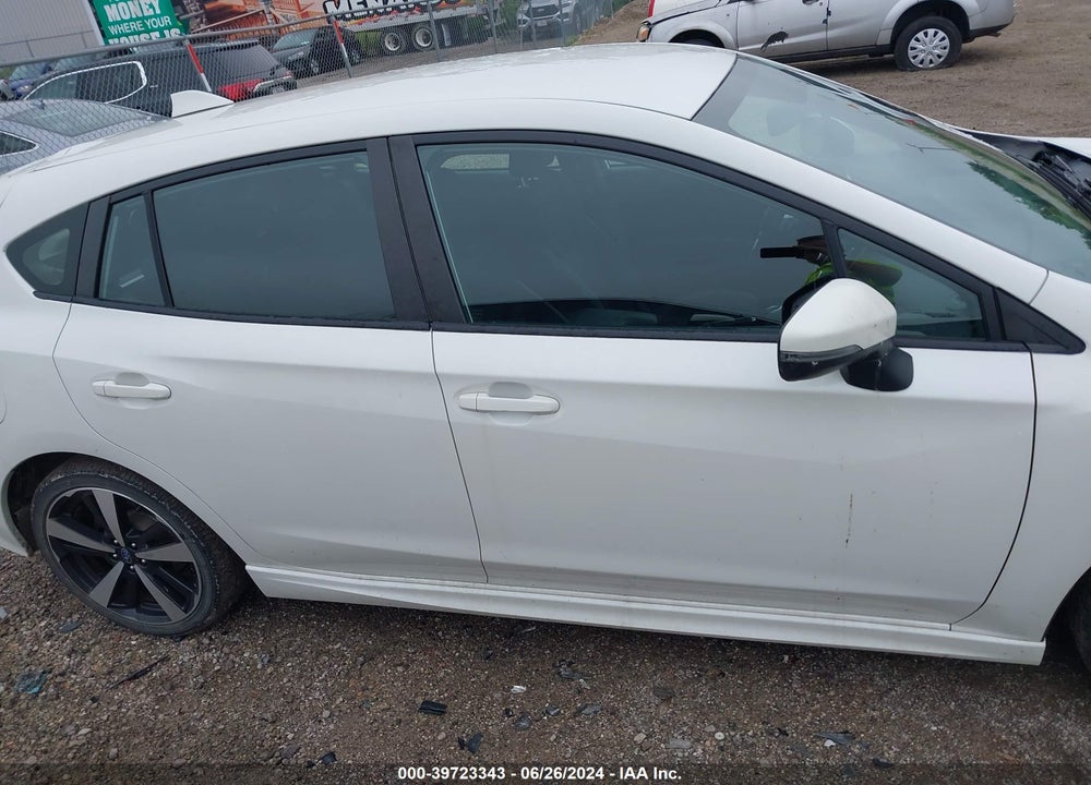 2019 SUBARU IMPREZA VIN: 4S3GTAJ69K3703483