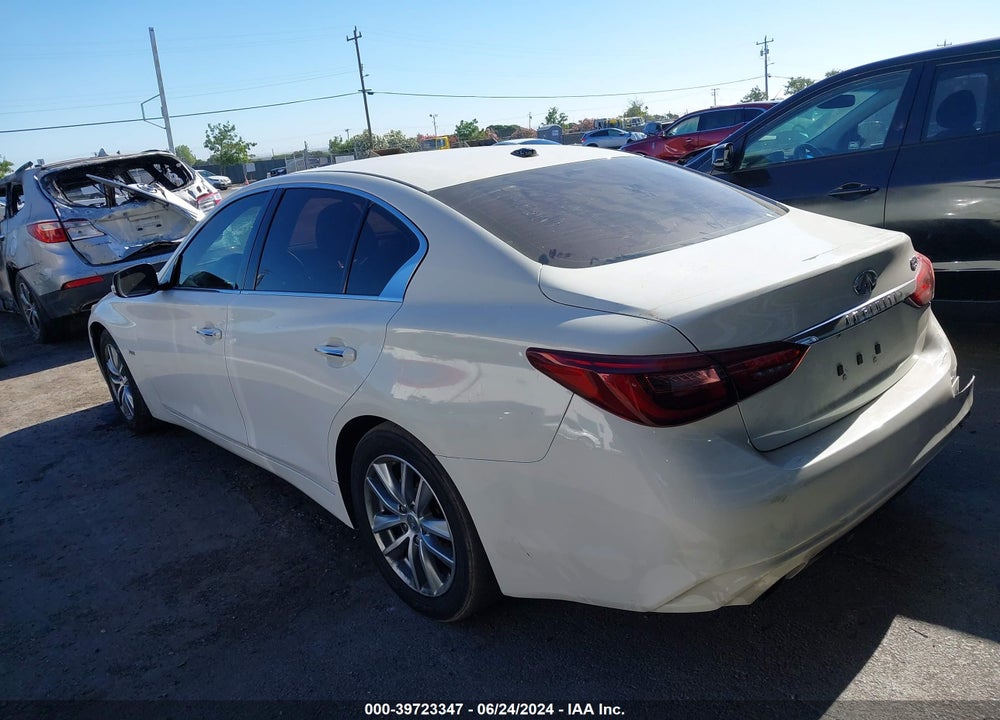 2018 INFINITI Q50 3.0T LUXE VIN: JN1EV7AP6JM364738