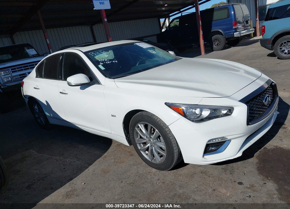 2018 INFINITI Q50 3.0T LUXE VIN: JN1EV7AP6JM364738