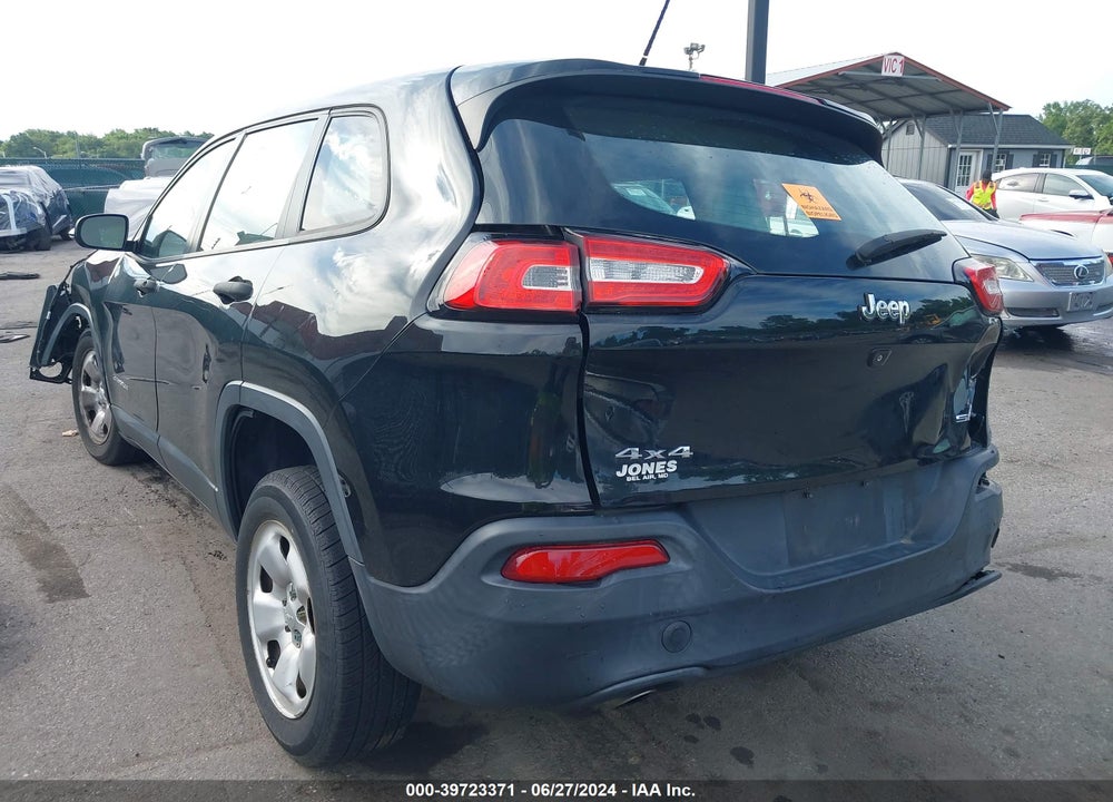 2015 JEEP CHEROKEE SPORT VIN: 1C4PJMAB8FW624475