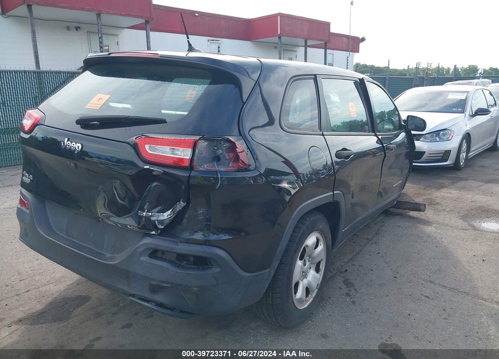 2015 JEEP CHEROKEE SPORT VIN: 1C4PJMAB8FW624475