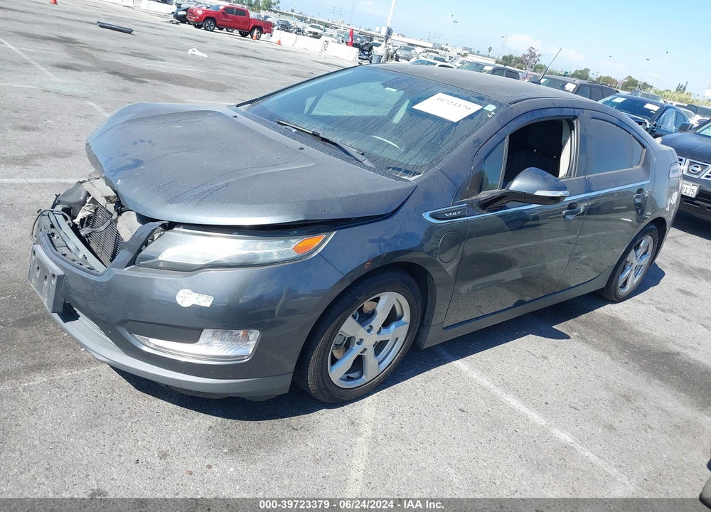 2012 CHEVROLET VOLT VIN: 1G1RE6E40CU126033
