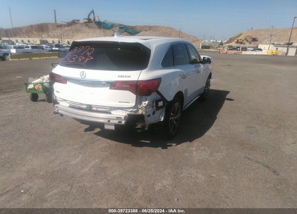 2020 ACURA MDX TECHNOLOGY PACKAGE VIN: 5J8YD4H5XLL032862