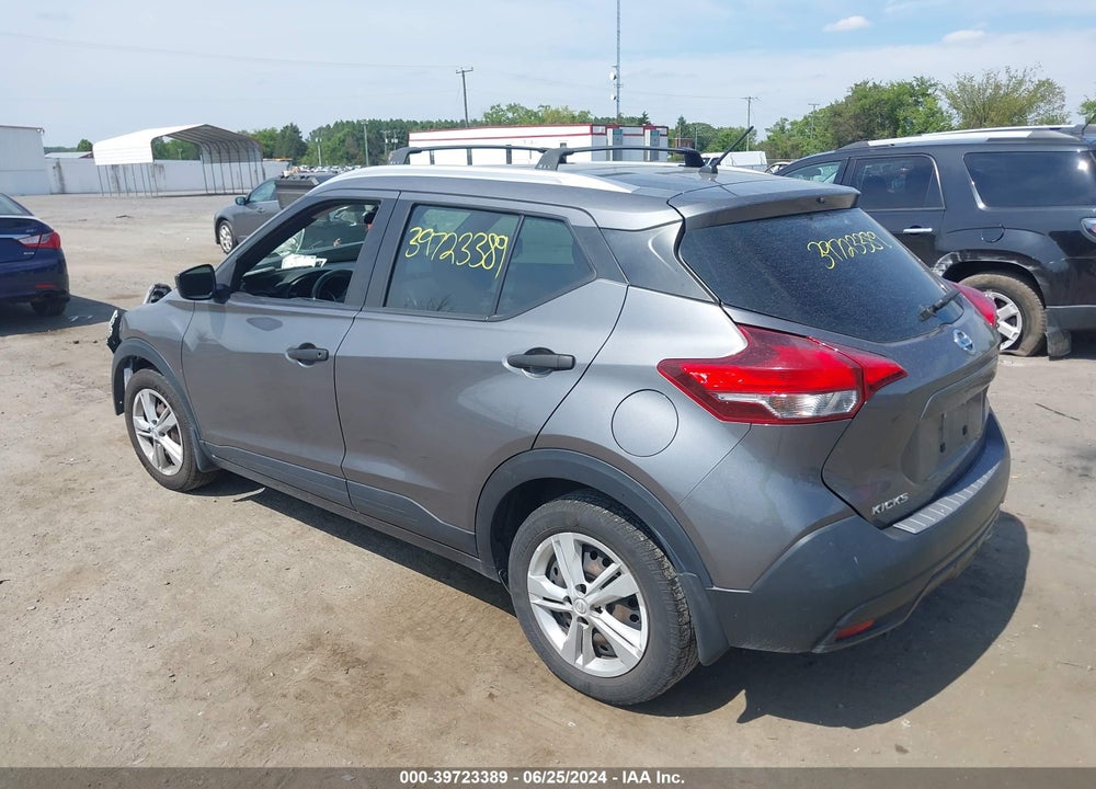 2019 NISSAN KICKS S VIN: 3N1CP5CUXKL500809