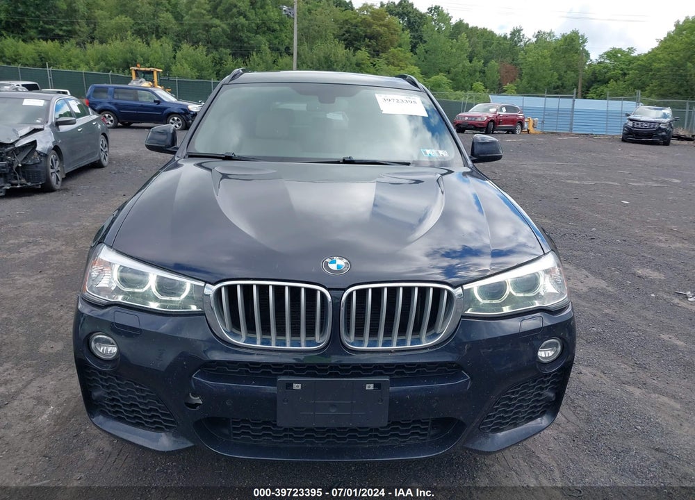 2017 BMW X3 XDRIVE35I VIN: 5UXWX7C54H0U40691