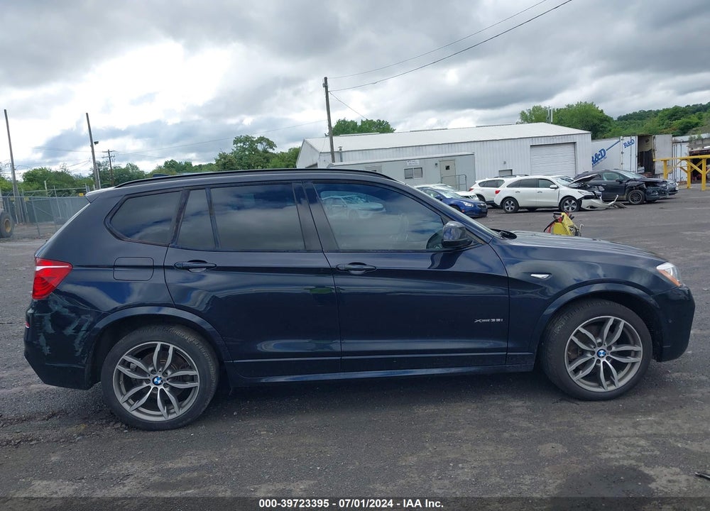 2017 BMW X3 XDRIVE35I VIN: 5UXWX7C54H0U40691