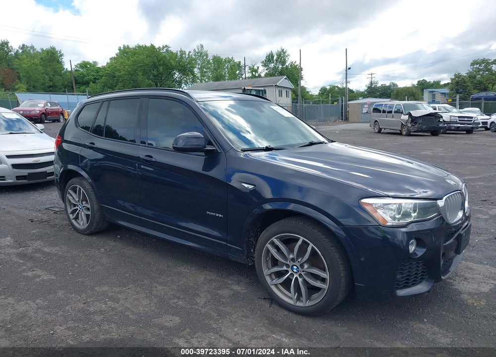 2017 BMW X3 XDRIVE35I VIN: 5UXWX7C54H0U40691