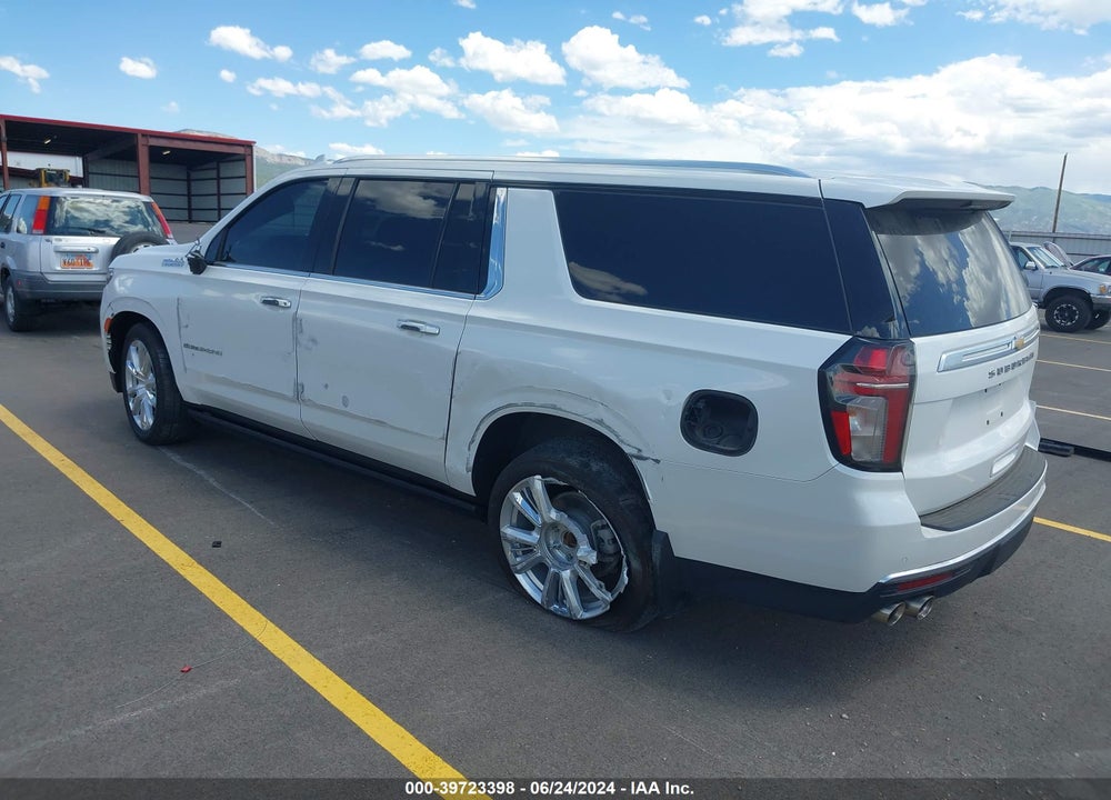 2021 CHEVROLET SUBURBAN 4WD HIGH COUNTRY VIN: 1GNSKGKL5MR204059
