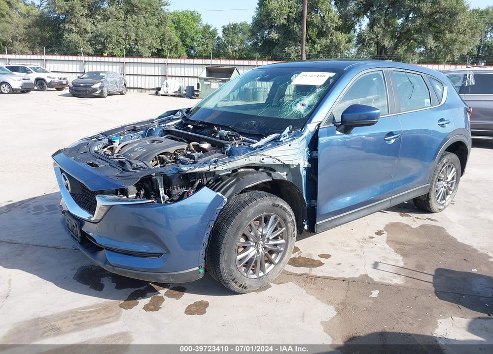 2018 MAZDA CX-5 SPORT VIN: JM3KFBBM2J1331846