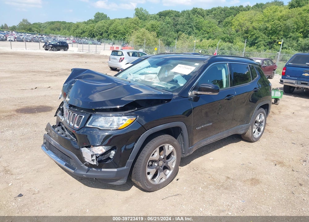 2018 JEEP COMPASS LIMITED 4X4 VIN: 3C4NJDCB1JT190600