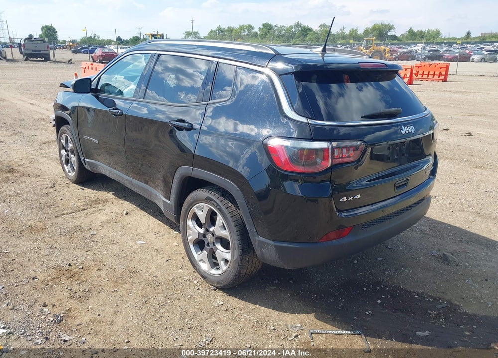 2018 JEEP COMPASS LIMITED 4X4 VIN: 3C4NJDCB1JT190600