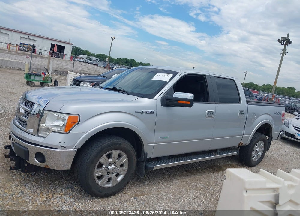 2012 FORD F-150 LARIAT VIN: 1FTFW1ETXCKD78790