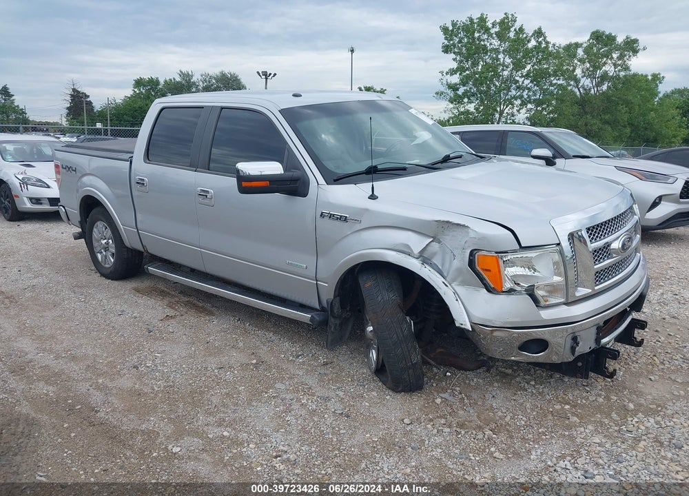 2012 FORD F-150 LARIAT VIN: 1FTFW1ETXCKD78790