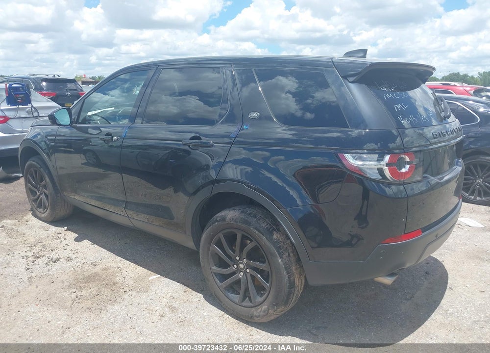2017 LAND ROVER DISCOVERY SPORT SE VIN: SALCP2BG9HH653916